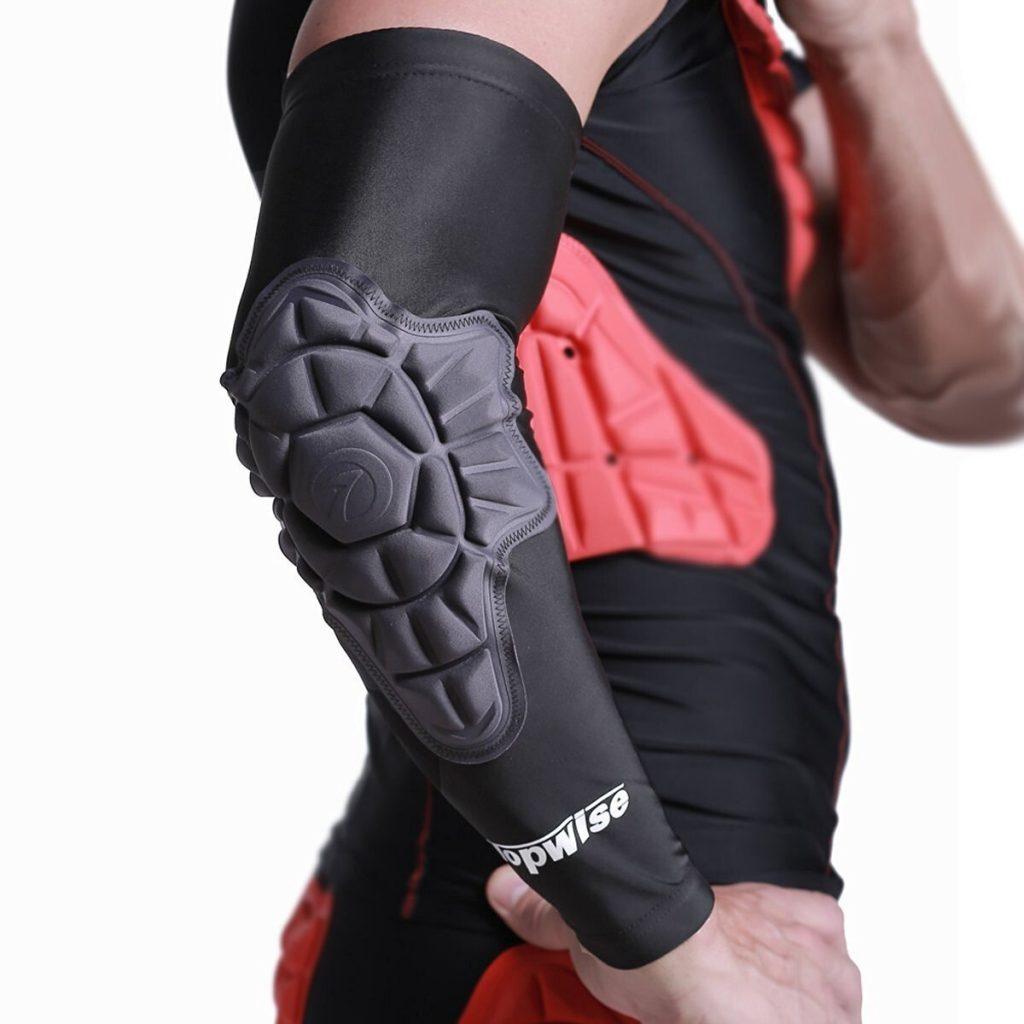 TUOY Mens Crashproof 3D Protective Elbow Pads Kids Adult Support