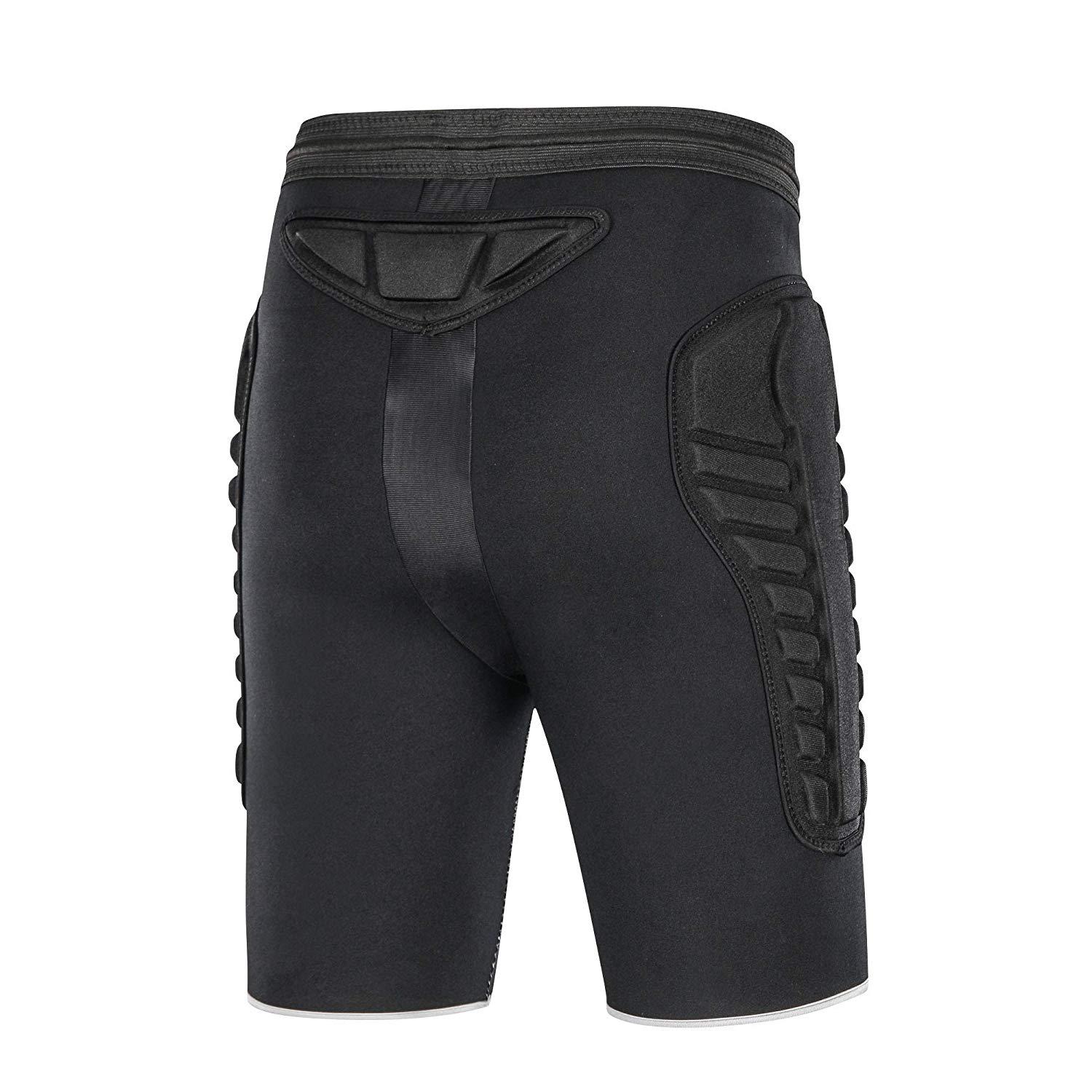 padded basketball compression shorts