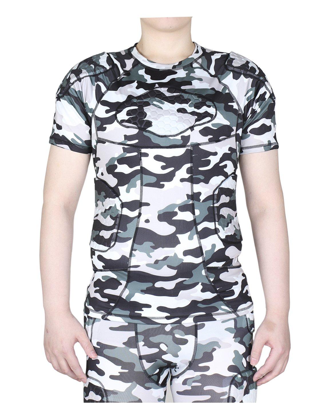 padded compression shirt for basketball