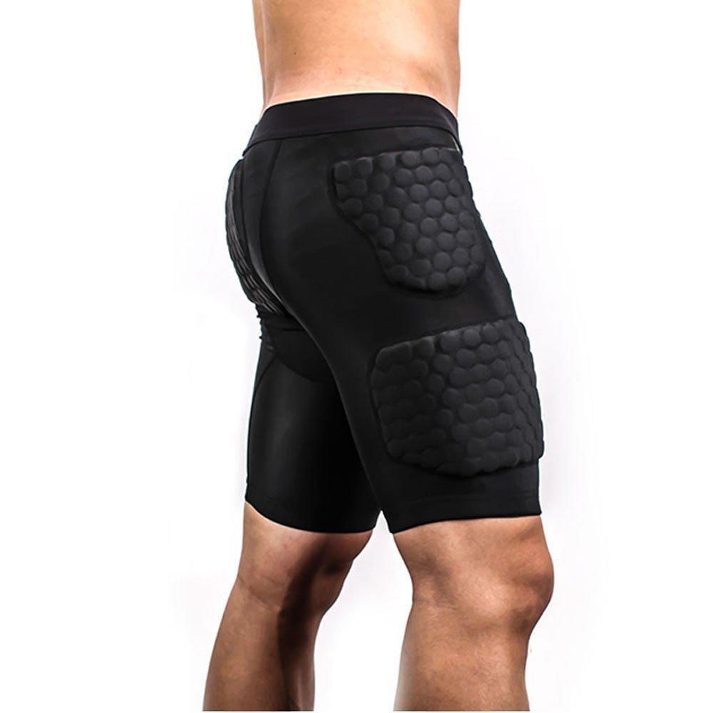 nba padded compression shorts