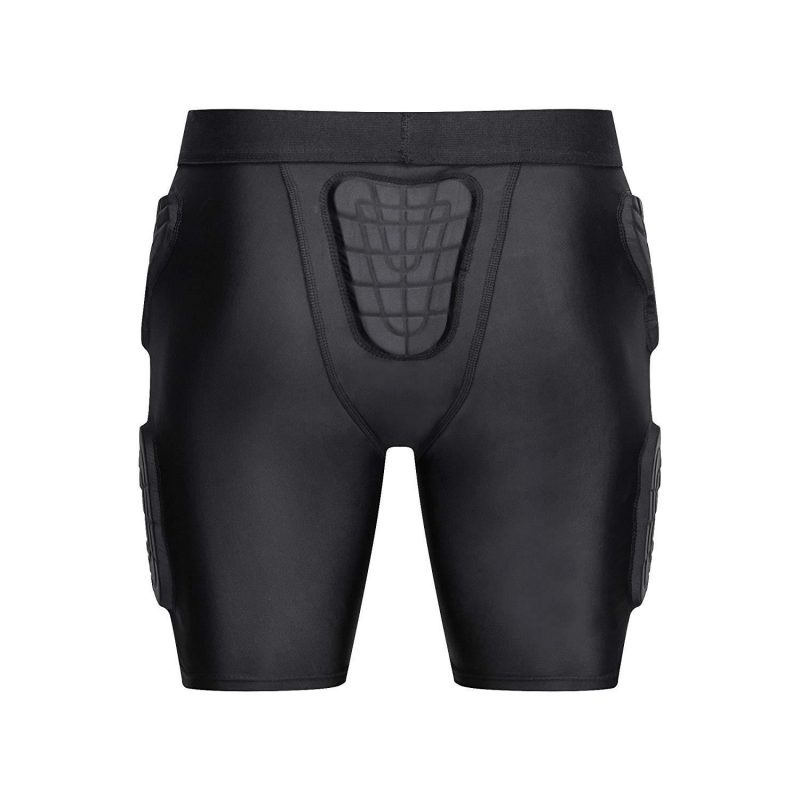 TUOY Youth Kids Padded Compression Shorts , Hip Protector.Hip, Tailbone, Thigh Padding. Girdle Tights for Men and Women. Football, Lacrosse, Hockey, Basketball Snowboarding Paintball Contact Sports - Image 4