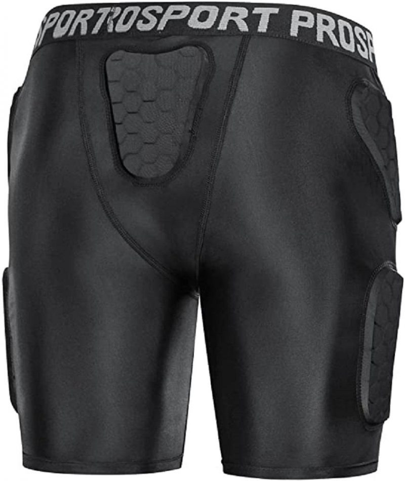 TUOY Youth Kids Padded Compression Shorts , Hip Protector, Girdle