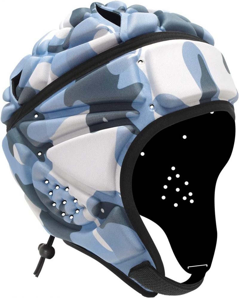 TUOY Youth Kids Shell headgear Soft Padded Headgear Flag Football Helmet Rugby Headguards - Image 12