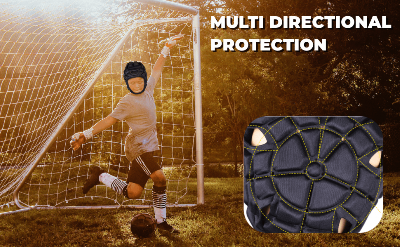 TUOY Youth Kids Shell headgear Soft Padded Headgear Flag Football Helmet Rugby Headguards - Image 21