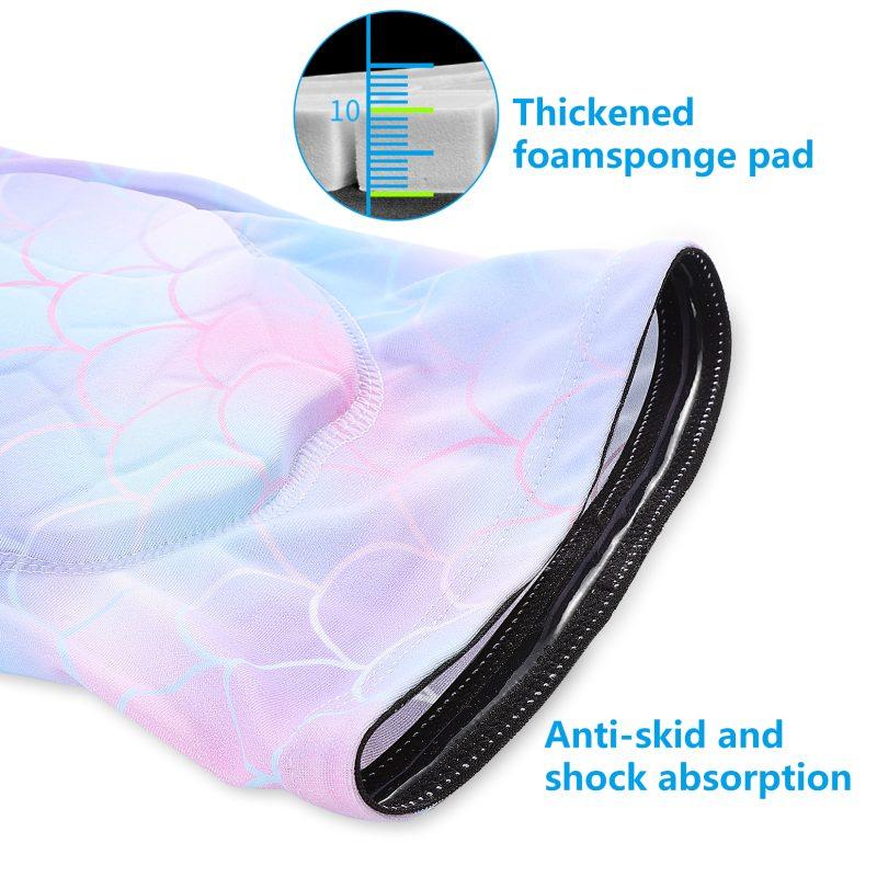 DGXINJUN Padded Knee Pads Basketball Volleyball Football Antislip Sports Knee Brace for Adults (1Pair) - Image 3